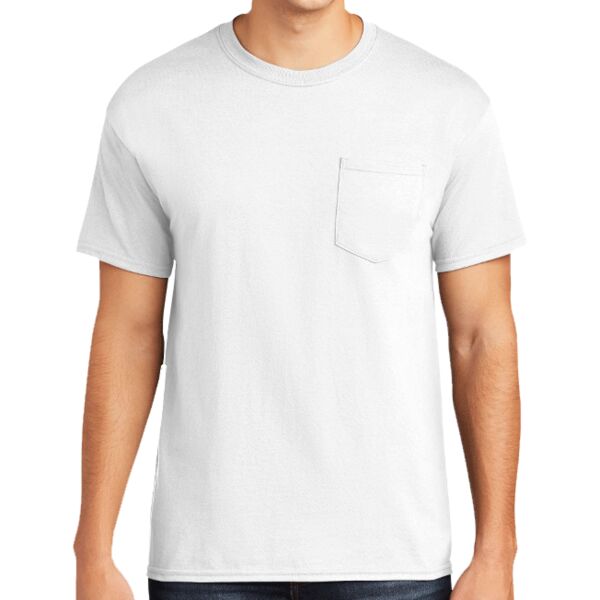 Unisex Heavy Cotton Pocket T-Shirt Thumbnail
