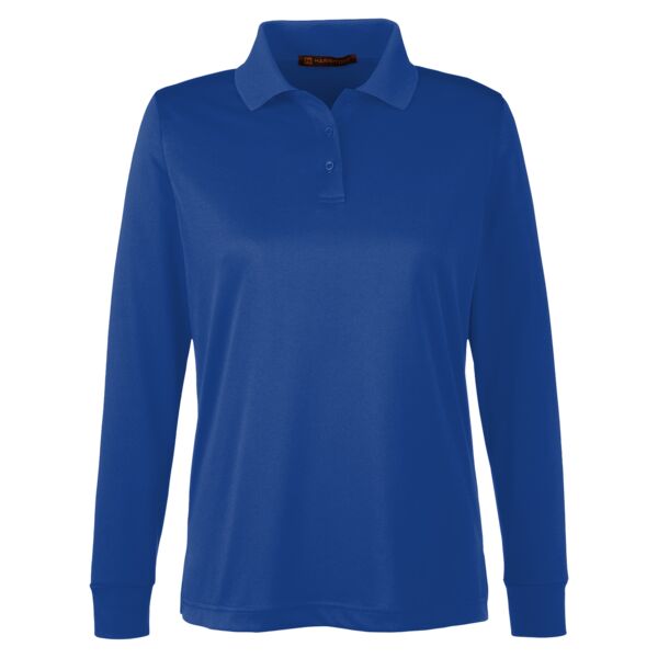 Ladies' Advantage Snag Protection Plus IL Long Sleeve Polo Thumbnail