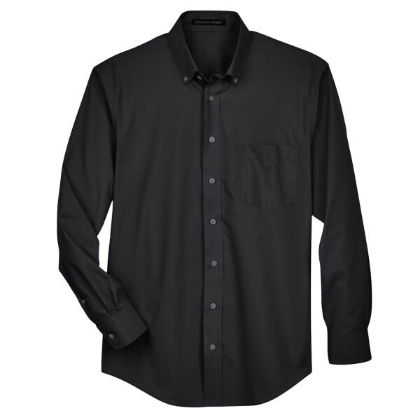 Men's Crown Collection® Broadcloth Woven Dress Shirt Thumbnail