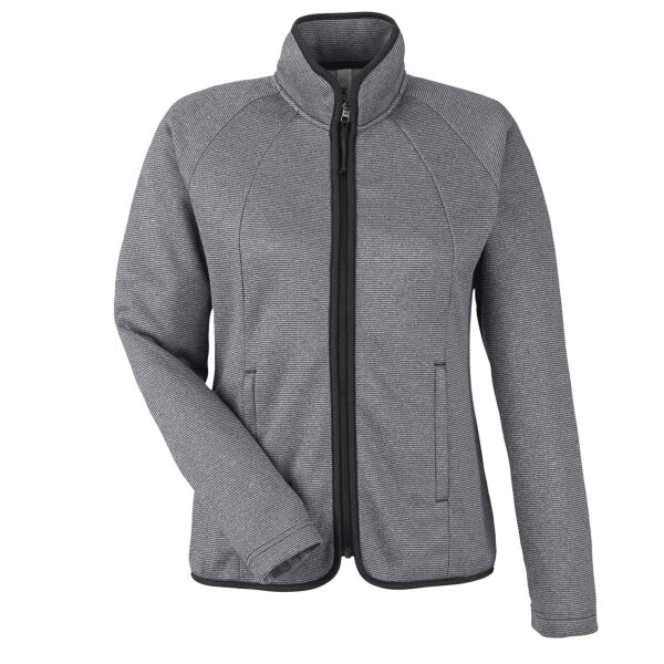 Women's Venture Heathered Stripe Full-Zip Jacket Thumbnail