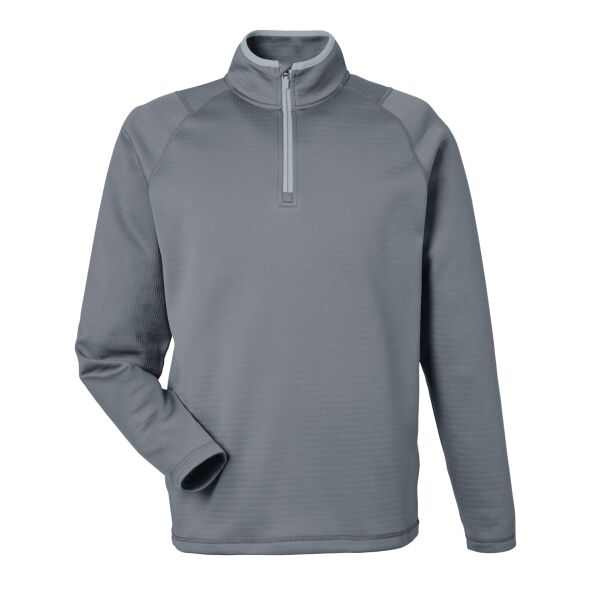 Men's Waffle Fleece Quarter-Zip Pullover Thumbnail