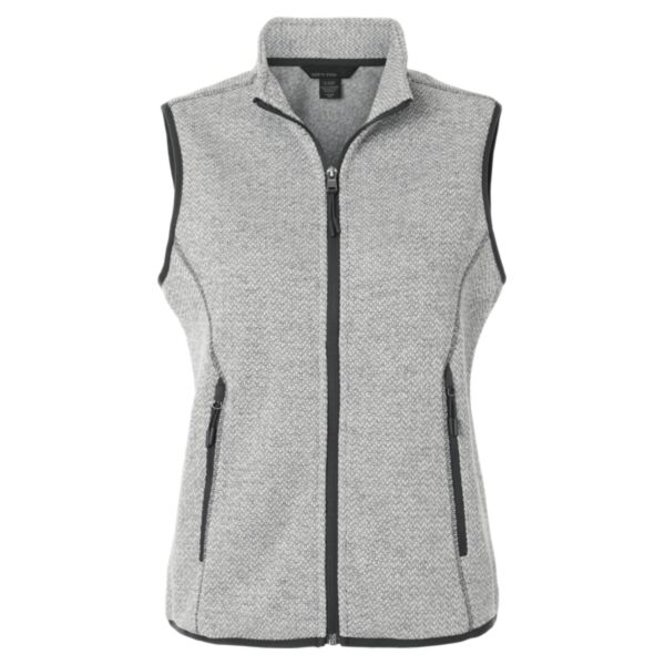 Women's Jasper Jacquard Fleece Vest Thumbnail