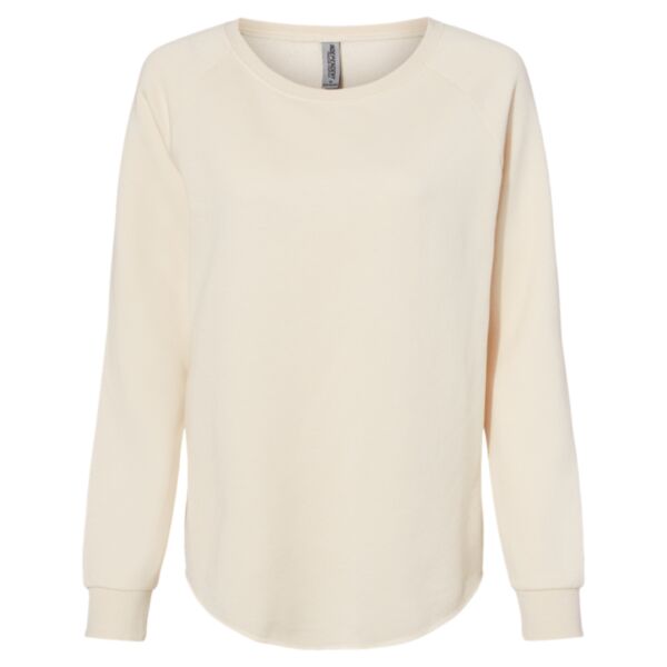 Women's California Wave Wash Crewneck Sweatshirt Thumbnail