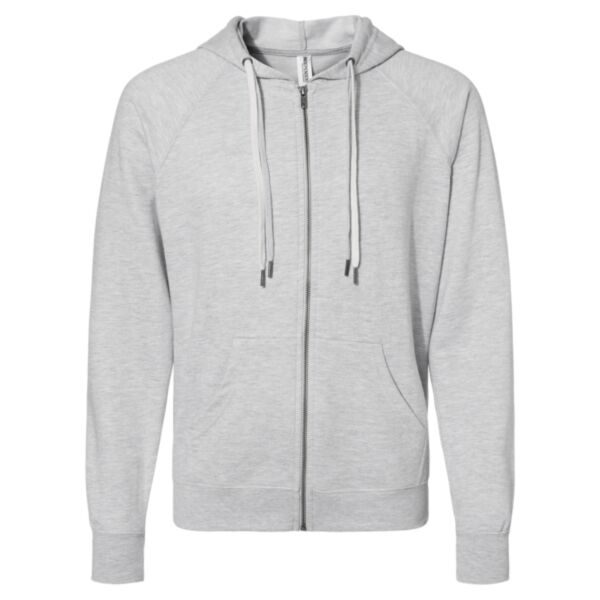 Icon Lightweight Loopback Terry Full-Zip Hooded Sweatshirt Thumbnail