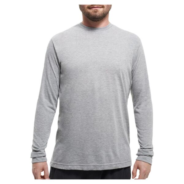 Gold Soft Touch Long Sleeve T-Shirt Thumbnail