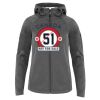ATC™ PTECH® FLEECE HOODED LADIES' JACKET Thumbnail